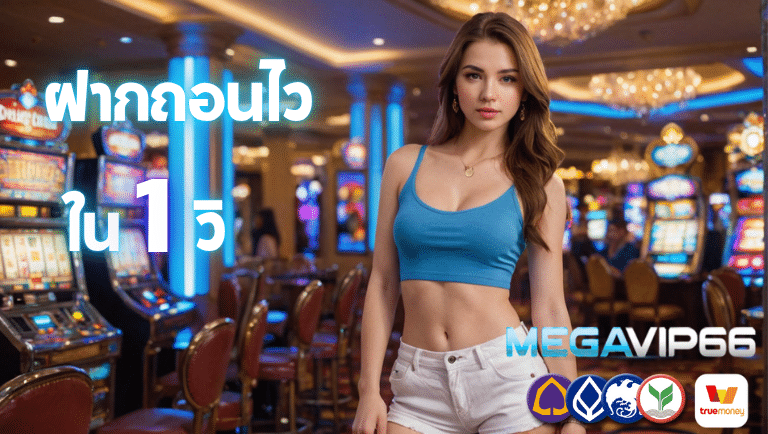 mega vip66 ฝากถอนไวใน 1 วิ